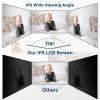 Firskids Baby Monitor - 1000ft Long Range Baby Monitor with Camera and Audio No WiFi, Built in 3500mAh Battery,Auto Night Vision, Temperature, 2-Way Talk, 8 Lullabies, 4.3'' Screen view 3