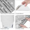 durony 176 Pieces 70s 80s Silver Disco Party Tableware Set Disposable Paper Plates Cups Napkins Cutlery Glitter Table Runner for 25 Guests Wedding Birthday Party Supplies Disco Parties Decorations view 4