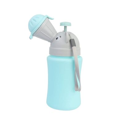Cute Portable Emergency Urinal Potty Toilet Elephant Pee Bottle Cup for Kids Camping, Car Travel, Outside (Picture 1)