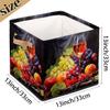 JXDXHCW 13x13 Inch Storage Basket Bin Modern Grapes Wine Theme Polyester Cloth Storage Cube Box Toys Clothes Towels Organizer for Kids Room Bedroom Shelves Pantry view 4
