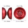 doorslay Responsive Yoyo with Extra Unresponsive Yoyo Bearing for yoyo Professional yo yo for Kids Alloy Yoyo view 2