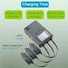 Hanatora Display Parallel Battery Charger with Storage Charge for DJI Mini 4 Pro,Mini 3/3 Pro,Fast Charging Three Batteries,Multi Hub Drone Accessories view 3