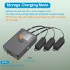 Hanatora Display Parallel Battery Charger with Storage Charge for DJI Mini 4 Pro,Mini 3/3 Pro,Fast Charging Three Batteries,Multi Hub Drone Accessories view 4
