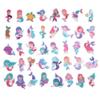 100 Pack Mermaid Stickers, Mermaid Party Favors, Birthday Decorations view 3