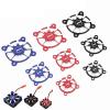 BrewJa 25mm 30mm 40mm Electric Motor Cooling Fan Cover Metal Protective Cover for RC Remote Control Vehicle Electric Control (Color : Blue 30mm) view 2