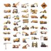 100 Pack Construction Stickers, Construction Party Favors, Birthday Decorations view 2