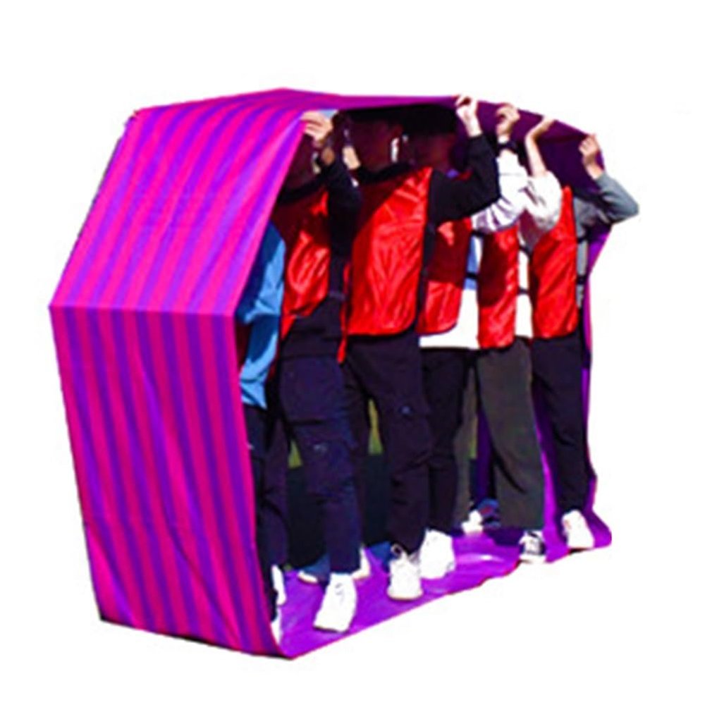Field Day Teamwork Game Running Mat, Large Group Activities Games Rolling Running mats, with Travel Bag (Color : Purple, Size : Adult-6M/20FT)