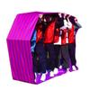 Field Day Teamwork Game Running Mat, Large Group Activities Games Rolling Running mats, with Travel Bag (Color : Purple, Size : Adult-6M/20FT) view 1
