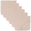 Comfy Cubs Muslin Burp Cloths Large 100% Cotton and Muslin Swaddle Blankets Bundled view 2