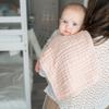 Comfy Cubs Muslin Burp Cloths Large 100% Cotton and Muslin Swaddle Blankets Bundled view 3