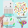 60 Cards, 120 Pictures Educational Math Flash Cards, Multiplication Division Flash Cards, for Toddlers 7,8,9,10,11 Years for 2ed, 3rd,4th5th, 6th Grade Studends. view 3