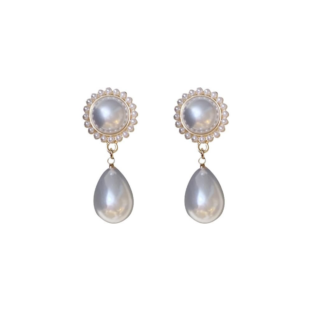 Pearl Earrings for Women Pearl Drop Earrings Big Pearl Earrings Pearl Hoop Earrings Pearl Stud Earrings Bridal Wedding Earrings Mothers Day Gifts for Women