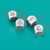 4 PCS Food Decision Dice for Couple Valentine Gifts for Him Her Boyfriend Girlfriend 11th Steel Anniversary Sweetest Day Christmas Stocking Stuffers Santa Swap Gift Exchange Dice White Elephant view 2