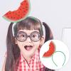 Gatuida Elegant Women's Watermelon Headband Fashionable Hairband Summer Headpiece Hawaiian Head Accessory view 3
