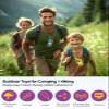 Inspireyes Walkie Talkies for Kids Rechargeable,Toys for Boys and Girls Ages 3-12, 3 Pack Long Range 2-Way Radios, Birthday Gifts,Christmas Stockings, Outdoor Play, Family Games, Hiking Camping Gear view 2