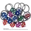 Novelty Casino Dice Keychain Key Ring Featuring Genuine Lake Tahoe Reno Las Vegas Nevada Casino Craps 19mm Dice (Red) view 4