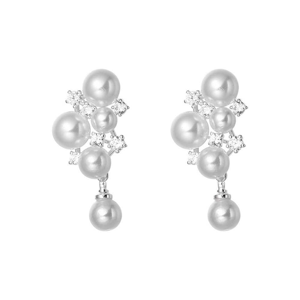 Pearl Earrings for Women Pearl Drop Earrings Big Pearl Earrings Pearl Hoop Earrings Pearl Stud Earrings Bridal Wedding Earrings Mothers Day Gifts for Women