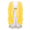 ACSUSS Kids Girls Ancient Roman Grecian Princess Dress Youth Halloween God Toga Fairytale Role-Play Costume Yellow 16 Years view 2