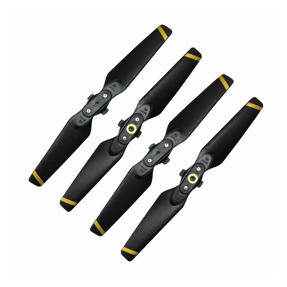 SeiZed 4730F Quick Release Folding Blades Replacement Propellers 2-Blade Props Drone Wing for D-JI Spark Accessories Screw (Color : Gold)