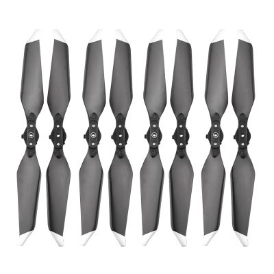 SeiZed 8 Pieces Replacement Low Noise 8331 Propeller for D-JI Mavic PRO Platinum Drone Spare Parts Props Folding Blade Accessory Wing (Color : Silver)