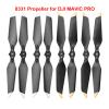 SeiZed 8 Pieces Replacement Low Noise 8331 Propeller for D-JI Mavic PRO Platinum Drone Spare Parts Props Folding Blade Accessory Wing (Color : Silver) view 3