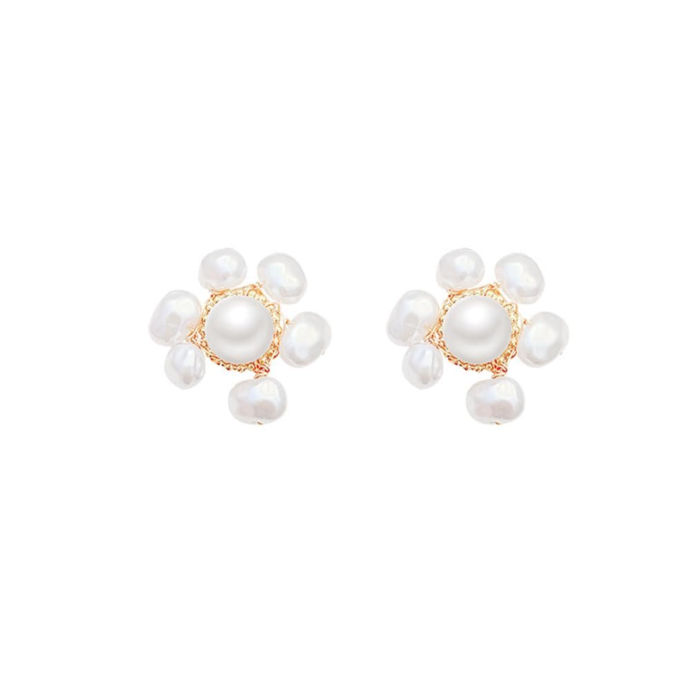 Pearl Earrings for Women Pearl Drop Earrings Big Pearl Earrings Pearl Hoop Earrings Pearl Stud Earrings Bridal Wedding Earrings Mothers Day Gifts for Women