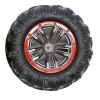 4PCS for 1/10 9125 RC Trucks Car Tires Wheels 25-ZJ02 for for Hosim High Speed 9125 RC Cars S920 RC Trucks Modification Accessories view 2