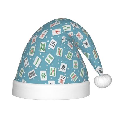 Augenstern Christmas Hat Mahjong-Hipster-China Xmas Hat Unisex Santa Hat