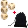 4Pcs Romantic Private Talking Couple Dice - Couple Date Night Ideas Decider Dice/Love Night Naughty Dice - Improve Love of Couple view 2