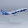 yuanpulalala 1/400 Boeing B747 16cm Boeing Prototype Metal Aircraft Model Collection Display Gift view 1