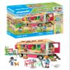 PLAYMOBIL Country 71441 Cozy Trailer Cafe with Detailed Equipment and a Goose Pond Fun Imaginative Role Play, Durable Toy for Children from 4 Years view 1
