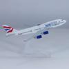 yuanpulalala 1/400 Boeing B747 16cm British Air Metal Aircraft Model Collection Display Gift view 1