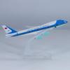yuanpulalala 1/400 Boeing B747 16cm Air Force One Metal Aircraft Model Collection Display Gift view 1