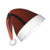Augenstern Christmas Hat Basketball-Lover-Ball-Texture Xmas Hat Unisex Santa Hat view 2