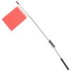 BESPORTBLE Stylish Car Decoration Signal Flag Accessory Durable Metal Construction view 1
