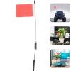 BESPORTBLE Stylish Car Decoration Signal Flag Accessory Durable Metal Construction view 4