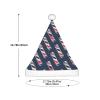 Augenstern Christmas Hat Vintage-Barber-Pole Xmas Hat Unisex Santa Hat view 3