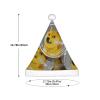 Augenstern Christmas Hat Dog-Dogecoin-Shiba-Inu Xmas Hat Unisex Santa Hat view 3
