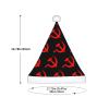 Augenstern Christmas Hat Eed-Hammer-And-Sickle Xmas Hat Unisex Santa Hat view 3