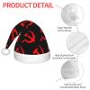 Augenstern Christmas Hat Eed-Hammer-And-Sickle Xmas Hat Unisex Santa Hat view 4