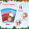 60 Pieces Christmas Scratch Off Cards Stickers Christmas Party Games Christmas Blank Gift Certificate for Festive Raffle Tickets 3.5 x 2.1 inch Christmas Santa Claus Party Favors Games Supplies view 3