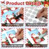 60 Pieces Christmas Scratch Off Cards Stickers Christmas Party Games Christmas Blank Gift Certificate for Festive Raffle Tickets 3.5 x 2.1 inch Christmas Santa Claus Party Favors Games Supplies view 4