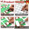 60 Pieces Christmas Scratch Off Cards Stickers Christmas Party Games Christmas Blank Gift Certificate for Festive Raffle Tickets 3.5 x 2.1 inch Christmas Ugly Sweaters Party Favors Games Supplies view 4