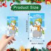 60 Pieces Christmas Scratch Off Cards Stickers Christmas Party Games Christmas Holiday Blank Gift Certificate for Festive Raffle Tickets 3.5 x 2.1 inch Christmas Snowman Party Favors Games Supplies view 2