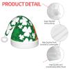 Augenstern Christmas Hat Patricks-Day-Irish-Flag Xmas Hat Unisex Santa Hat view 4