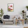 Blooming Pink Lilies Floral, 24 x 30 Inch Framed Gicle Print view 2