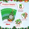 60 Pieces Christmas Scratch Off Cards Stickers Christmas Party Games Christmas Blank Gift Certificate for Festive Raffle Tickets 3.5 x 2.1 inch Christmas Christmas Tree Party Favors Games Supplies view 3