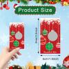 60 Pieces Christmas Scratch Off Cards Stickers Christmas Party Games Christmas Blank Gift Certificate for Festive Raffle Tickets 3.5 x 2.1 inch Christmas Christmas Ball Party Favors Games Supplies view 2