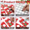 60 Pieces Christmas Scratch Off Cards Stickers Christmas Party Games Christmas Blank Gift Certificate for Festive Raffle Tickets 3.5 x 2.1 inch Christmas Christmas Ball Party Favors Games Supplies view 4