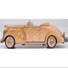 1936 Special Convertible Coupe Beige (Rusted) Junkyard Project 1/87 (HO) Scale Diecast Model Car by Oxford Diecast 87BS36006 view 2